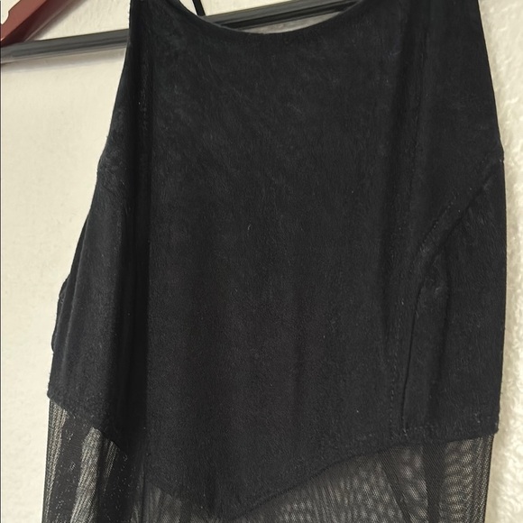 BASIC USA DownEast Black Sheath Halter Maxi Dress size S - Picture 4 of 7